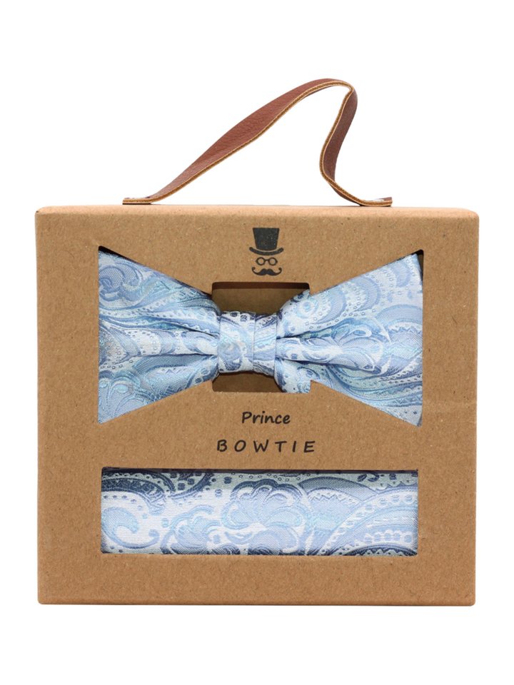 Prince Bowtie Fliege Fliege + Tuch im Paisley-Design von Prince Bowtie
