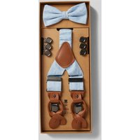 Prince Bowtie Fliege mit Hosenträgern im Set in Bleu, Größe 1 Prince Bowtie Fliege mit Hosenträgern im Set in Bleu, Größe 1 von Prince Bowtie