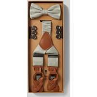 Prince Bowtie Fliege mit Hosenträgern im Set in Lind, Größe 1 von Prince Bowtie
