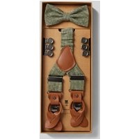 Prince Bowtie Fliege mit Hosenträgern im Set in Mint, Größe 1 von Prince Bowtie
