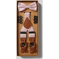 Prince Bowtie Fliege mit Hosenträgern im Set in Rose, Größe 1 von Prince Bowtie