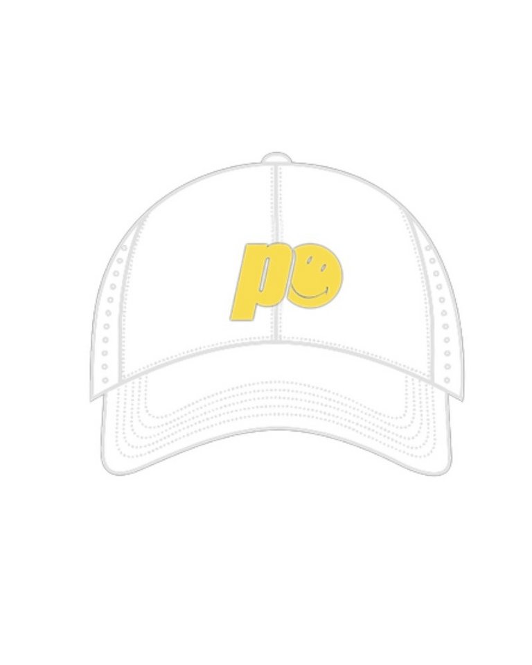Prince Baseball Cap x Smiley Classic mit Logo (Baumwolle) weiss - 1 Stück von Prince