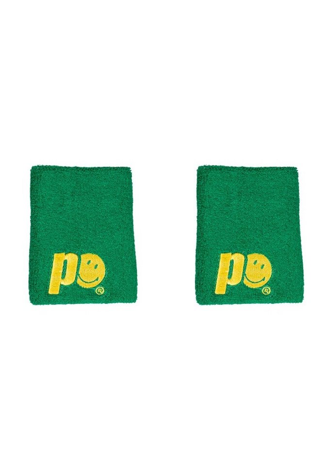 Prince Stirnband x Smiley Schweissband Logo Large grün - 2 Stück von Prince