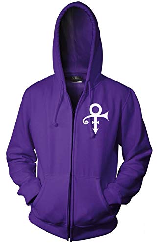 Prince Unisex-Erwachsene Lässig Kapuzenpulli, violett, Large von Prince