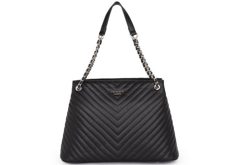 Princely London Handtasche Nina - Geräumige Tasche mit Reißverschluss von Princely London