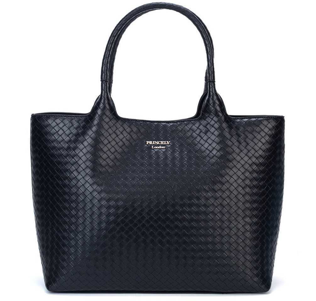 Princely London Shopper Bonny - Geräumiger Shopper für Alltag, Arbeit & Freizeit von Princely London