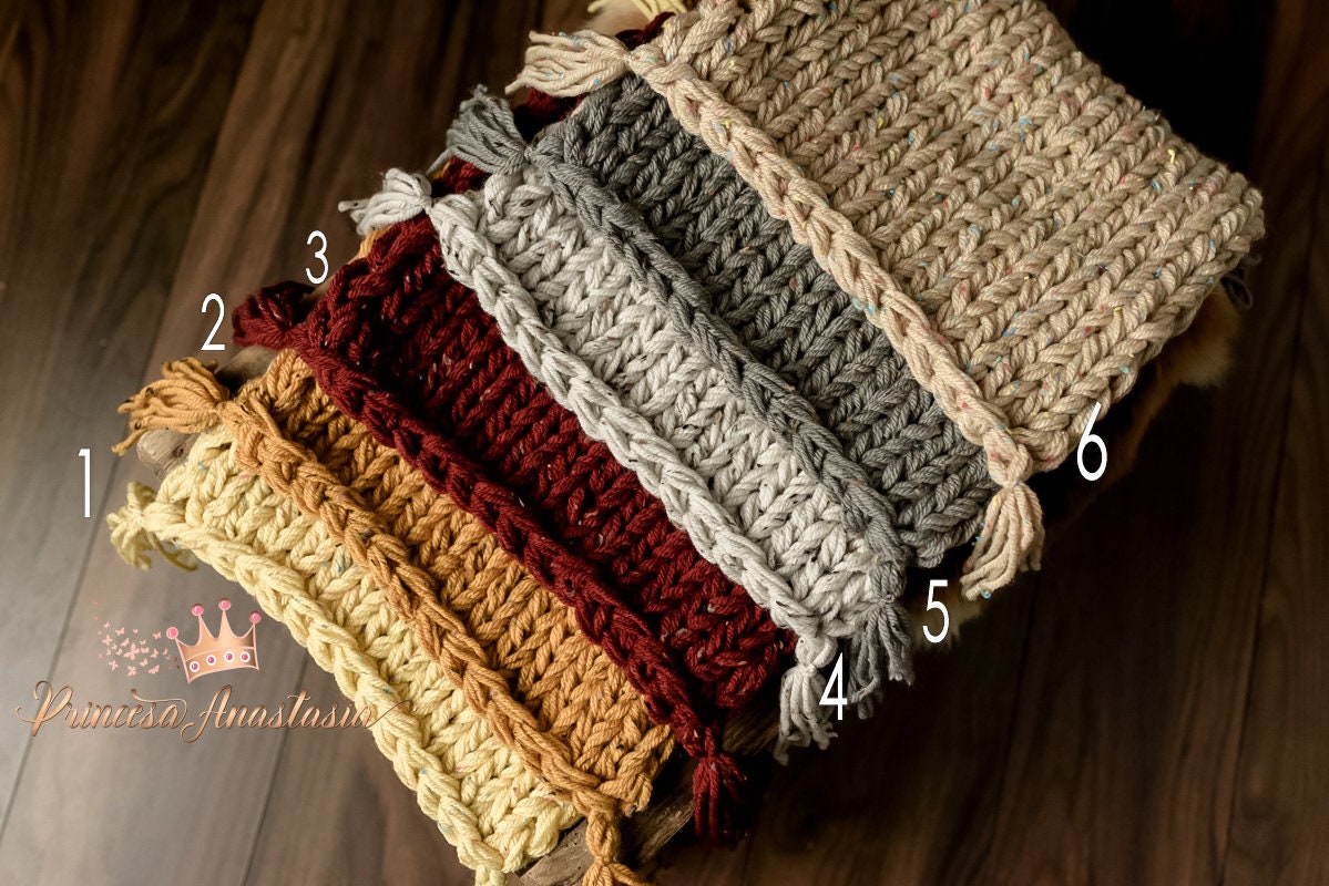 Chunky Layer, Newborn Photo Prop Neugeborenen Decke Korbfüller Fuzzy Layer Fotografie von PrincesaAnastasia