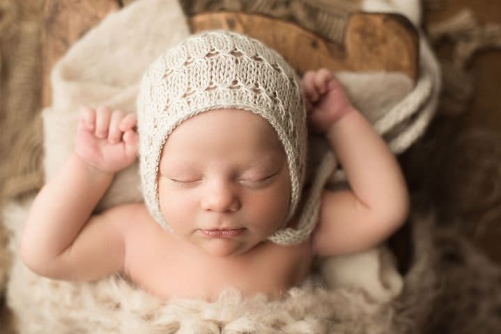 Erin Mütze Newborn Props Strick Mütze Handgestrickte Fotografie Neugeborenen Foto Baby Shower Geschenk Gestrickte von PrincesaAnastasia