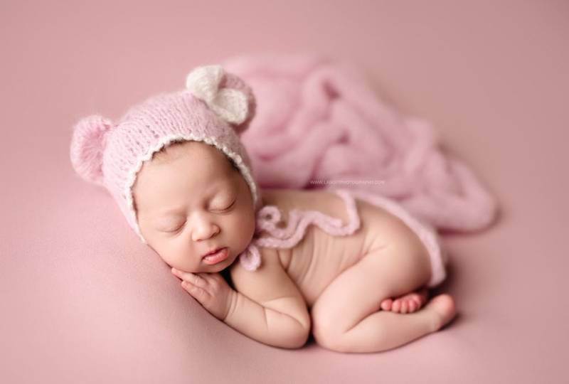 Teddybär Mütze, Alpaka Seide Neugeborenen Mütze Und Wrap Bonnet Wrap, Erdton Set, Rosa Mehr, Mädchen Hut Farben von PrincesaAnastasia