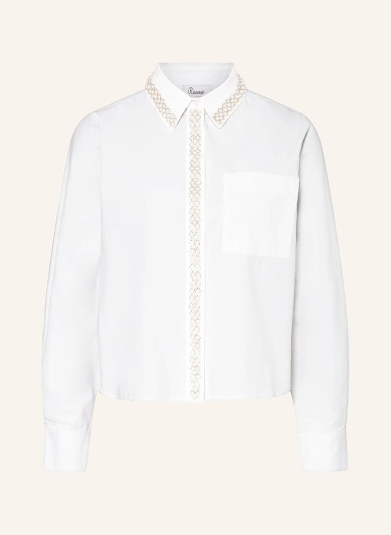 Princess Goes Hollywood Bluse Mit Schmucksteinen weiss von Princess GOES HOLLYWOOD