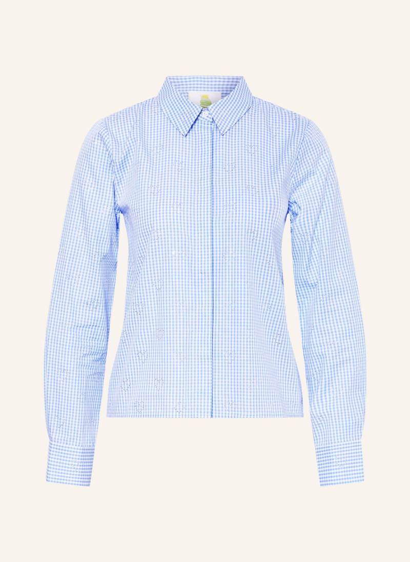 Princess Goes Hollywood Hemdbluse Mit Schmucksteinen blau von Princess GOES HOLLYWOOD