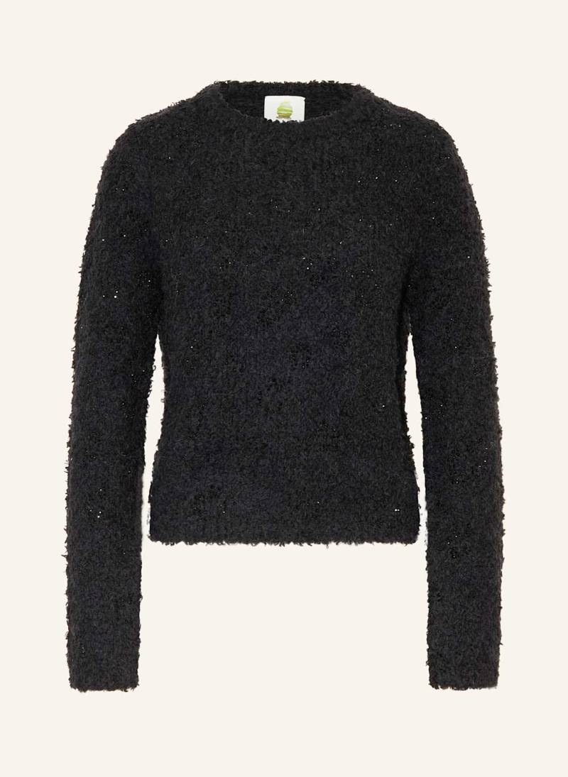 Princess Goes Hollywood Pullover Mit Alpaka Und Mit Schmucksteinen schwarz von Princess GOES HOLLYWOOD