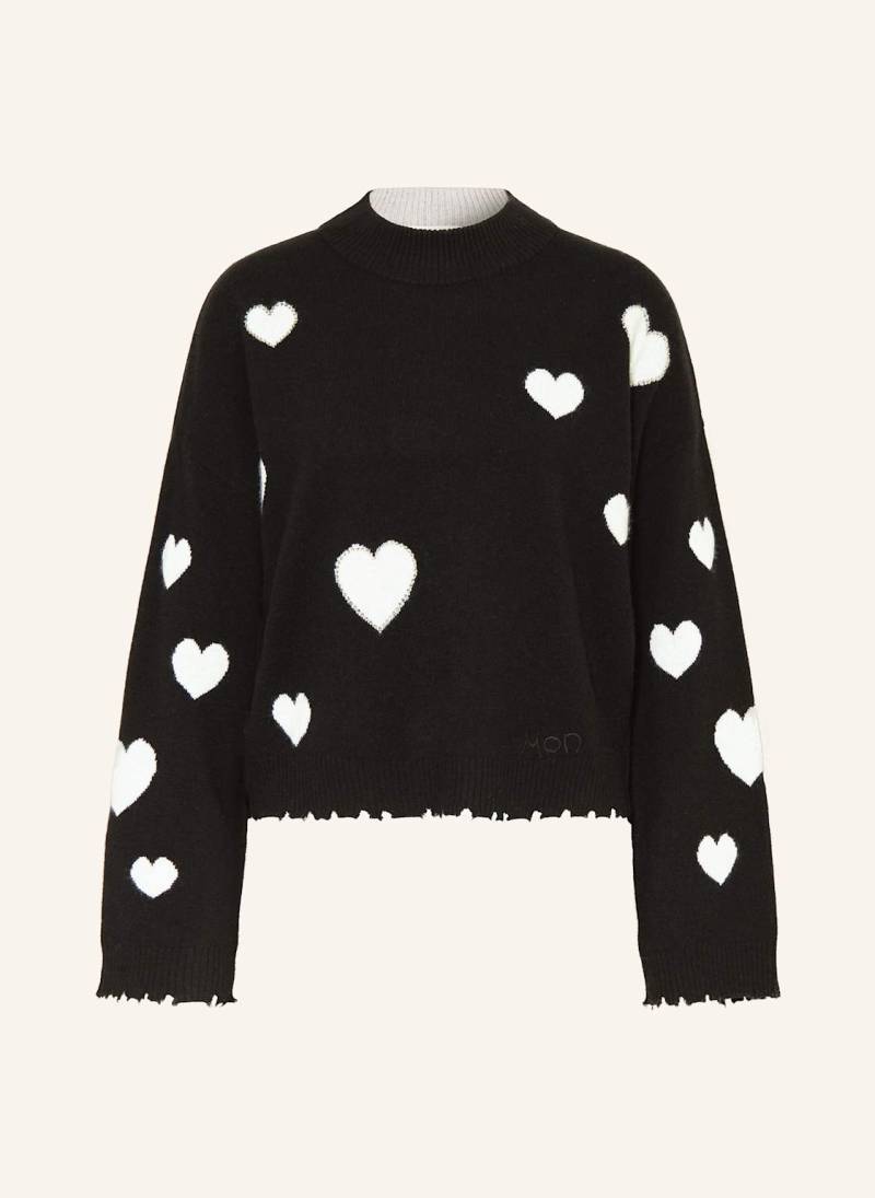 Princess Goes Hollywood Pullover Mit Schmucksteinen schwarz von Princess GOES HOLLYWOOD