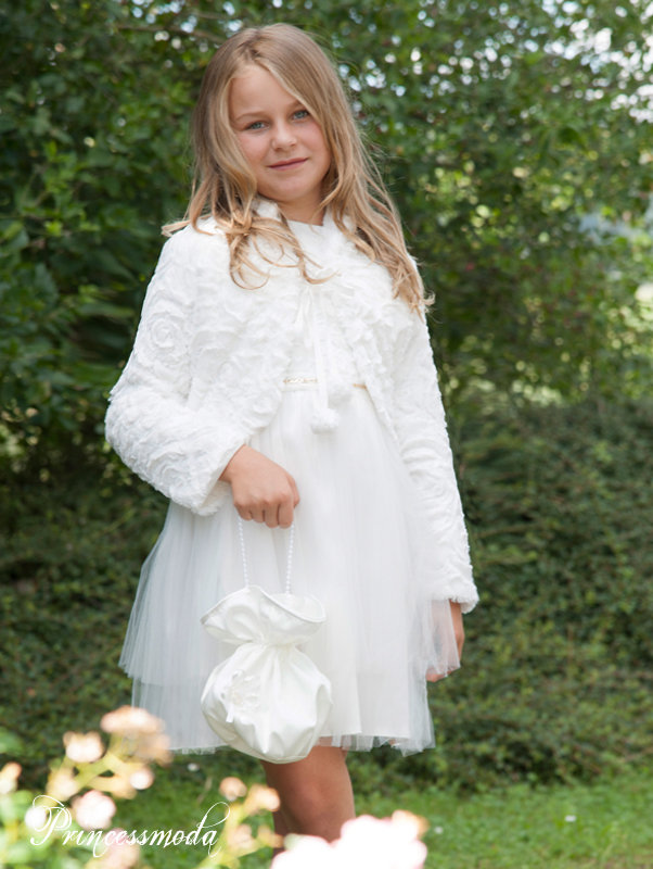 (10-B) Jetzt auch in Champagner! Kuschelige Jacke! von Princess Moda