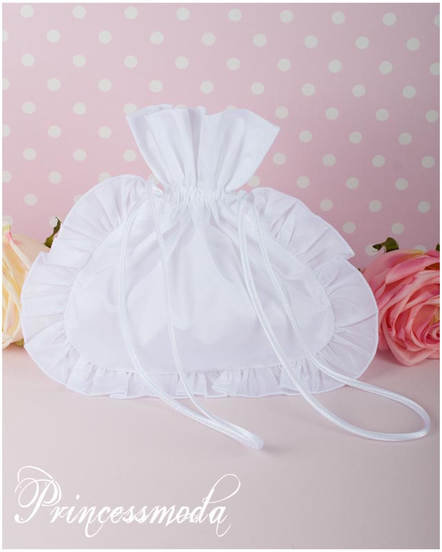(E1) Traumhafte Kommuniontasche in Weiß! von Princess Moda