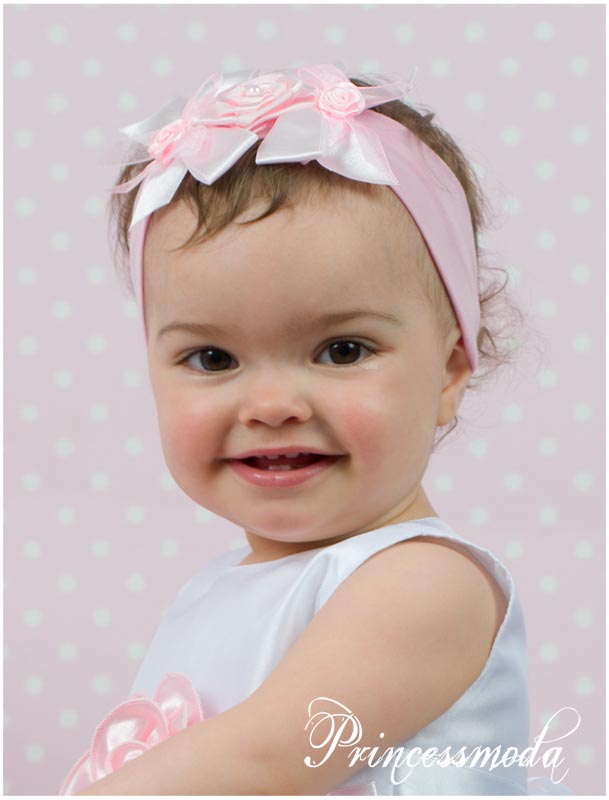 (EM-50) Entzückendes Stirnband - ganz in Rosa! von Princess Moda