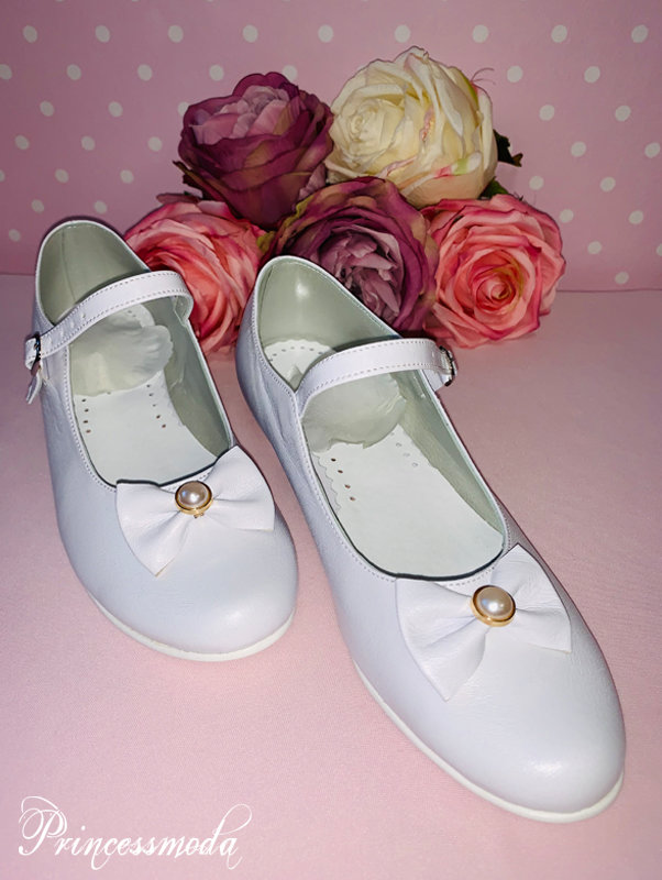 901 Sehr schöne Mädchen Kommunionschuhe von Princess Moda