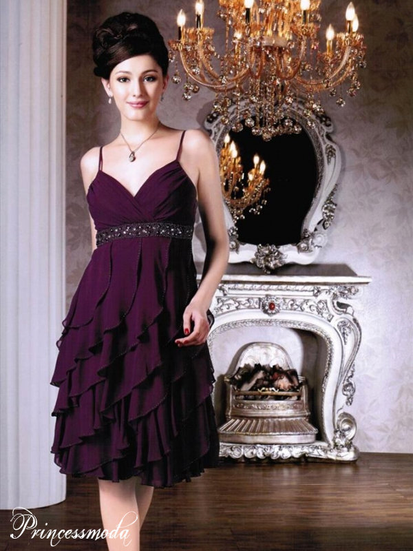 Aimee - Elegantes Cocktailkleid in Schwarz mit zarter Stola von Princess Moda
