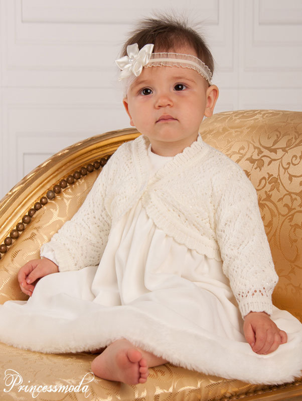 Bezaubernder Bolero in Champagner von Princess Moda