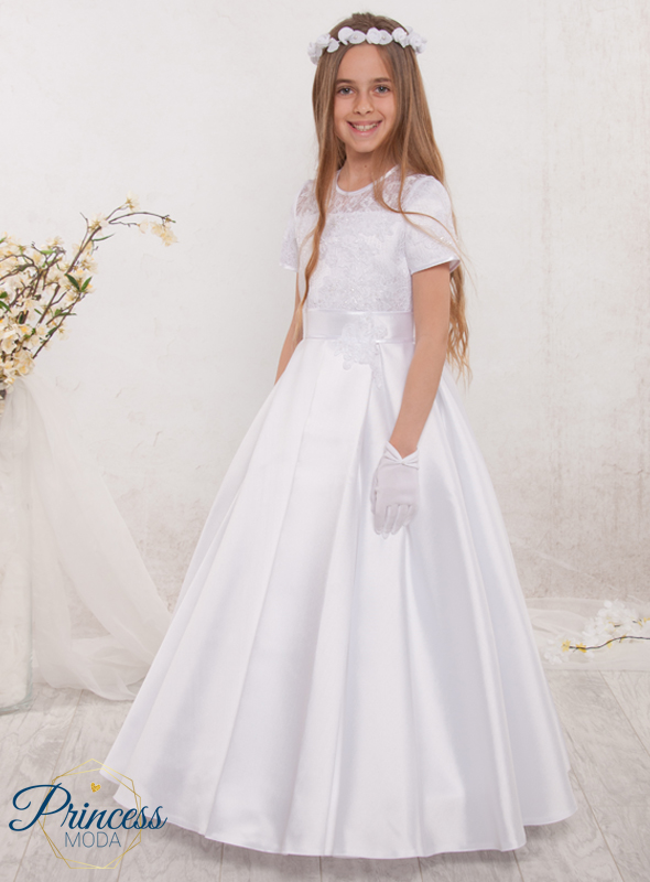 Blanka - Edles Kommunionkleid Gr. 134 von Princess Moda