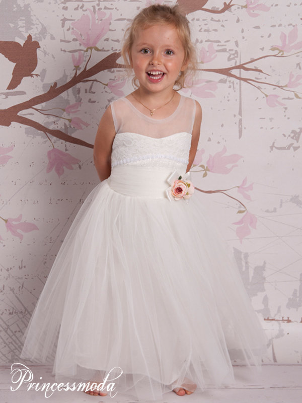 CARLA - Exklusives Abendkleid in Champagner von Princess Moda