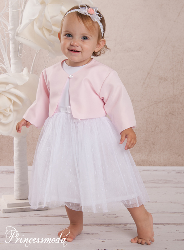 CATHY - Schönes Kleid mit Jacke und Stirnband von Princess Moda