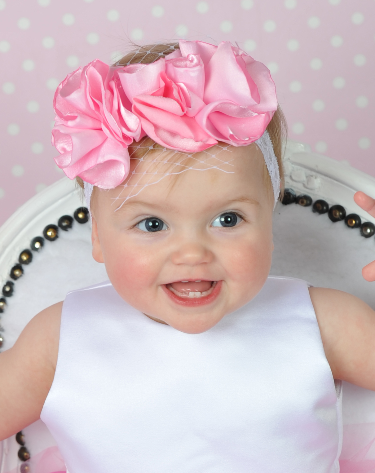 Der Hingucker! Romantisches Stirnband! von Princess Moda