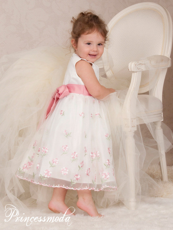 Diana - Süsses Festkleid mit Blümchen von Princess Moda