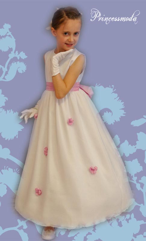 ELISA - Langes Festkleid für kleine Damen!! von Princess Moda