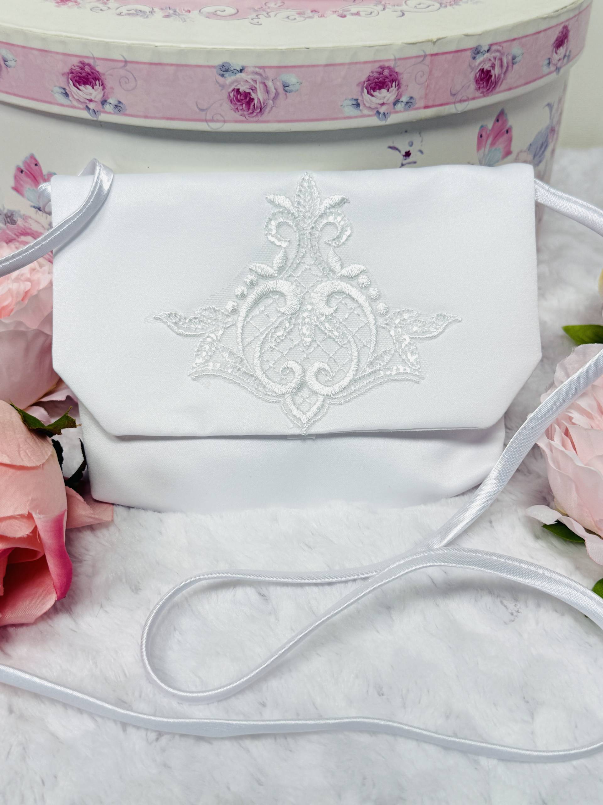 Edle Handtaschen in Schneeweiß von Princess Moda