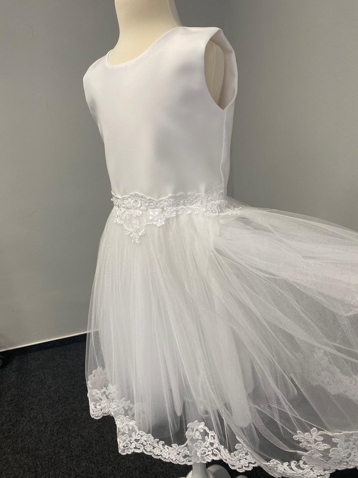 Einmaliges "nach Kommunion" Kleid Gr. 128 von Princess Moda