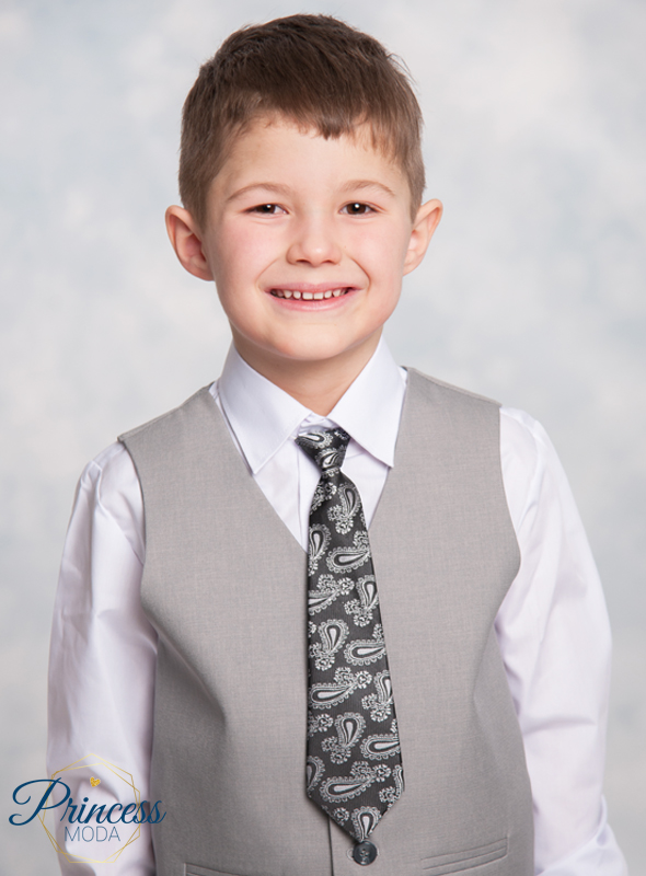 Elegante Krawatte - Paisley Muster von Princess Moda