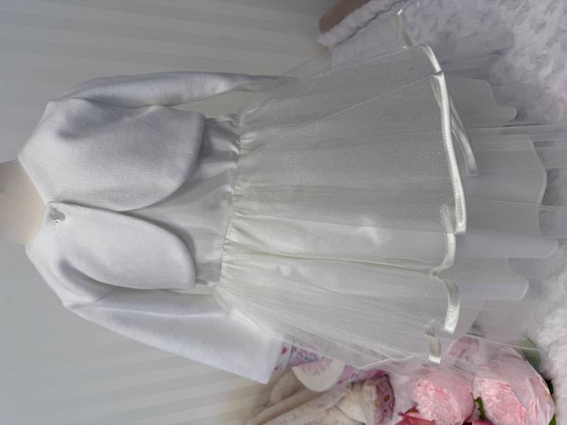 Elegantes Festkleid in Champagner Gr. 86 von Princess Moda