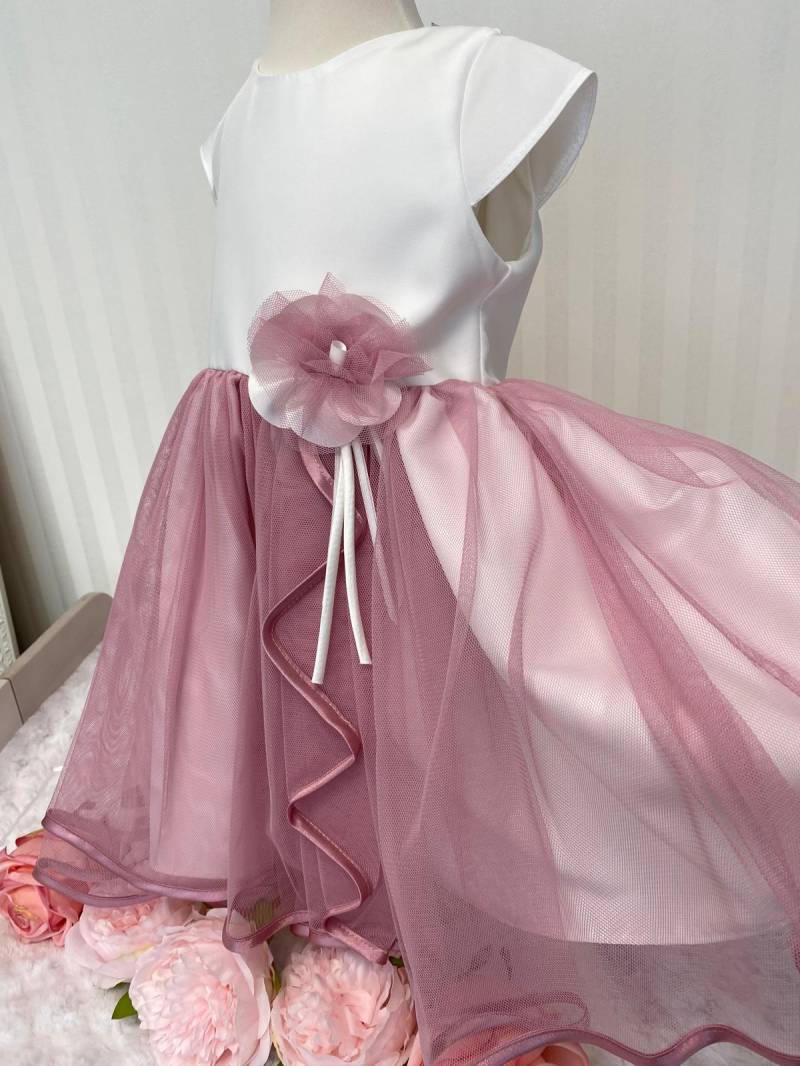 Hübsches Festkleid für Mädchen Gr. 86 von Princess Moda