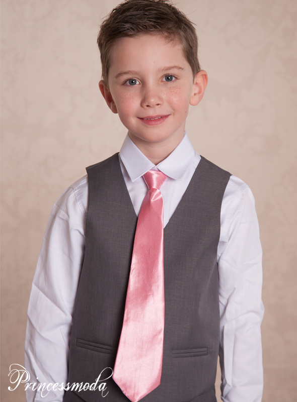 Krawatte in Altrosa von Princess Moda