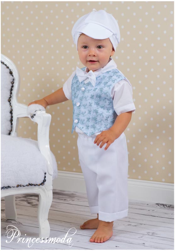 MAX - Süßer, festlicher ANZUG für die SOMMERTAUFE von Princess Moda