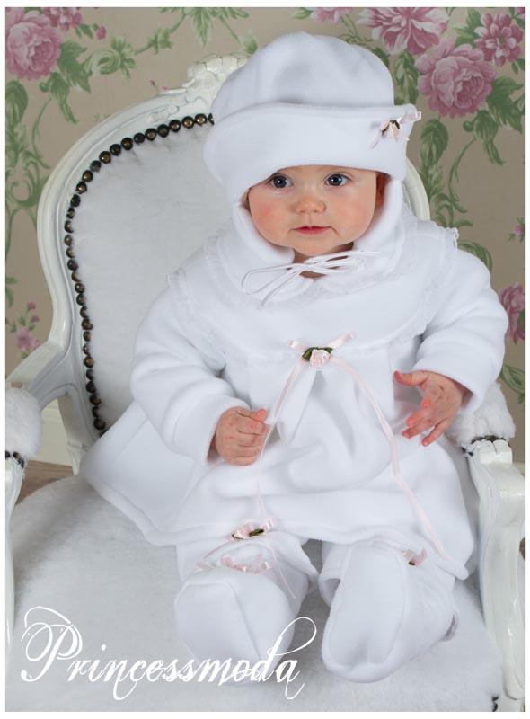 MIA - Winterlady in schneeweiß 4Tlg. inkl. Schuhe von Princess Moda