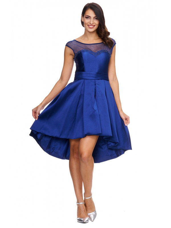 Marcie - Royalblaues Cocktailkleid für Ihren Tag von Princess Moda