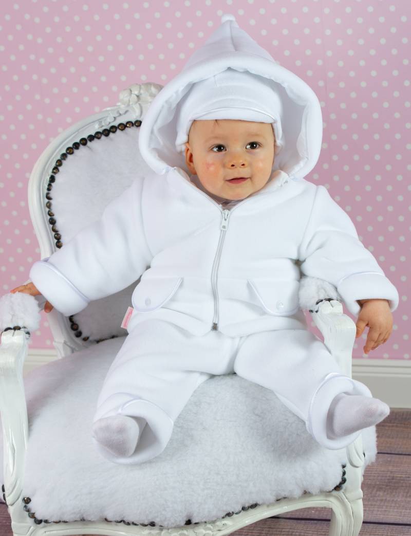 Martin - Traumhafter Babyanzug für die Wintertaufe von Princess Moda