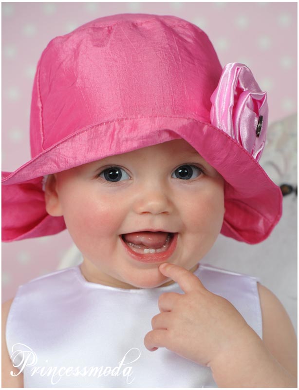 Nr.3 Frischer Wind - Hübscher Hut in Pink von Princess Moda