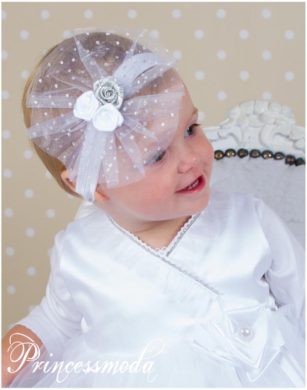 Nr.80 Weiss-Silber! Wunderschön! von Princess Moda