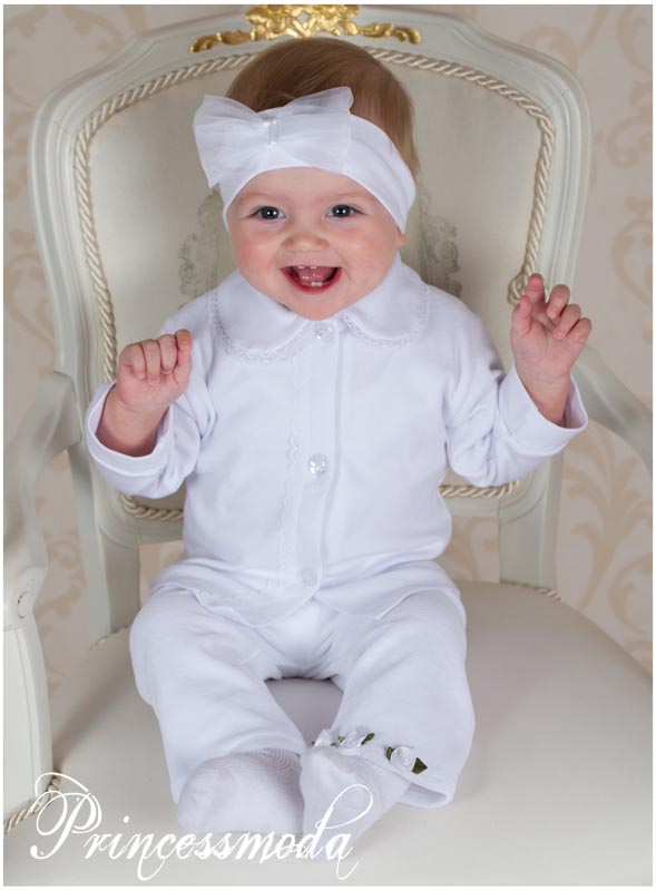 Nr.OH1 Festliches Hemdchen aus reiner Baumwolle! von Princess Moda