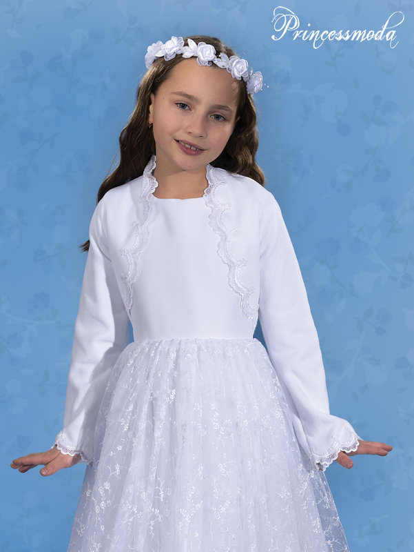 PK050 - Warm aber doch zart! Bolero aus Fleecestoff! von Princess Moda