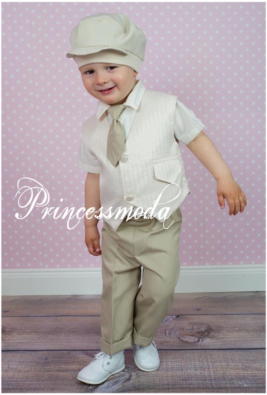 RICHY - Eleganter Festanzug - Taufanzug für den Sommer von Princess Moda