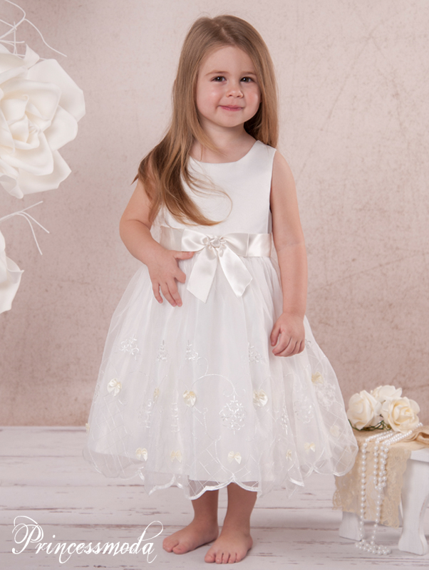 ROMY - Exklusives Festkleid in Champagner von Princess Moda