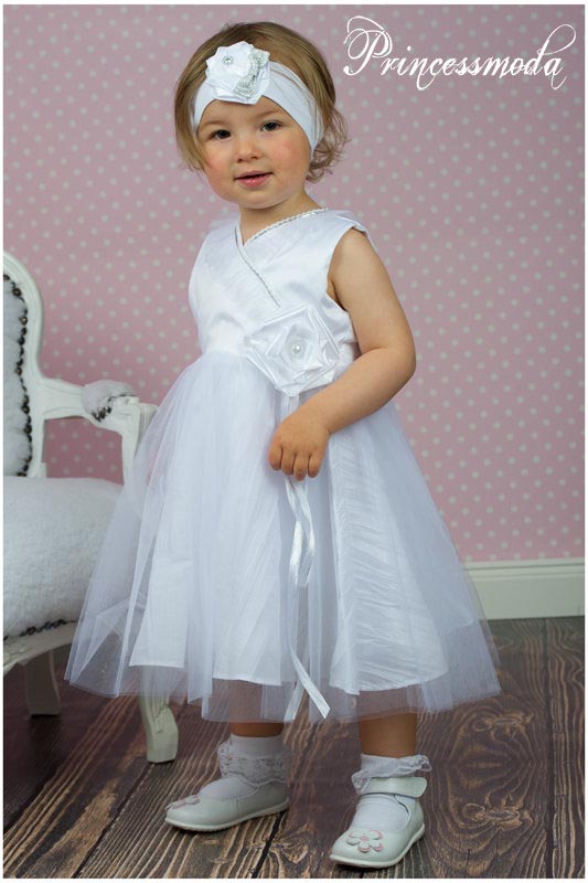 SAMIRA - Traumhaftes Sommerkleid für die Taufe von Princess Moda