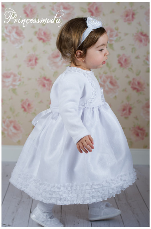 Selma - Für ein großes Ereignis! Taufkleid mit Bolero von Princess Moda