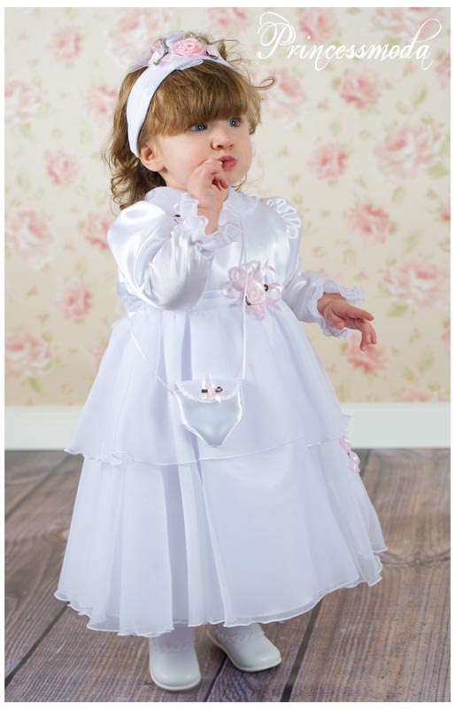 Sonja - Prinzessinnentaufkleid für kleine Ladies! von Princess Moda