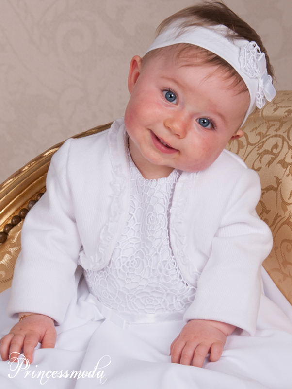 Süsser Bolero in Weiß von Princess Moda