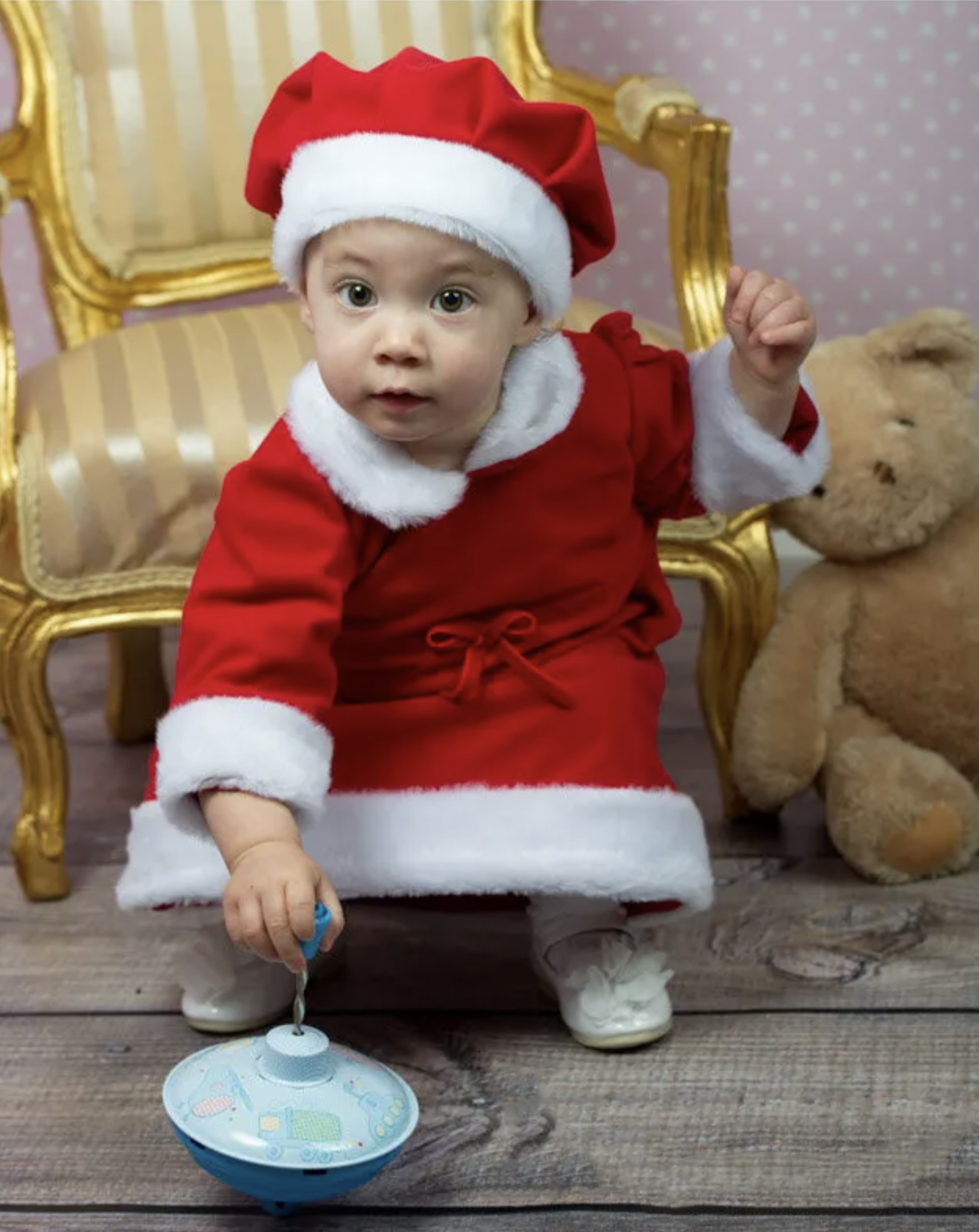 Weihnachtskleid für Prinzessinnen von Princess Moda